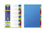 Separadores PP A4 12 Departamentos Extra Gruesos Poessa Bismark