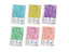 SET 4 REGLAS PASTEL CON FUNDA PORTADORA MULTITALADRO | 1 UNIDADES | (POESSA BISMARK BASICO)