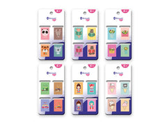 SET 4 MINI MARCAPAGINAS IMANTADOS FANTASY | 36 UNIDADES | (POESSA BISMARK REGALO)