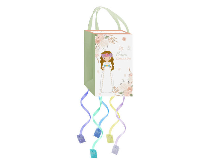 Piñata Niña Mi Primera Comunión Marca Poessa Imagen principal del producto