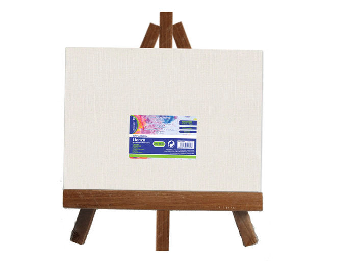 ✅ LIENZO CON CABALLETE 24X30