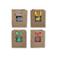 BOLSA PAPEL NAVIDAD KRAFT PEQUEÃA CON VENTANA | BISMARK NAVIDAD | 1 UNIDAD | 18430173308877