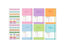 Expositor 12 Libretas Colores con Goma A5 80H Dots POESSA BISMARK REGALO
