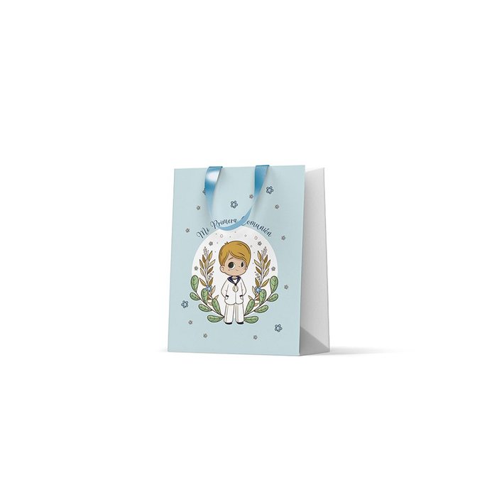 BOLSA PAPEL NIÃO LENTEJUELAS PRIMERA COMUNION | POESSA BISMARK REGALO | 1 UNIDAD | 18430173321067
