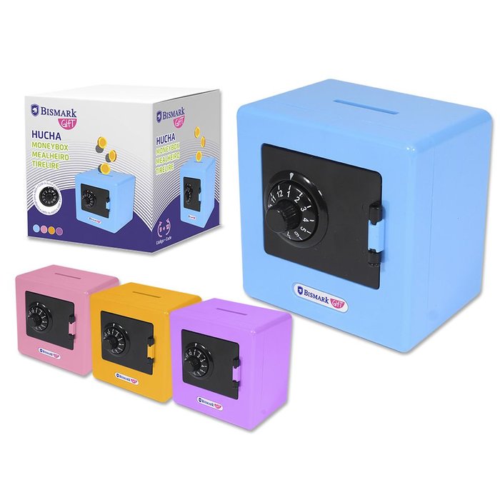 HUCHA CAJA FUERTE | POESSA BISMARK REGALO | ENVASE 12 UDS. UNIDAD | 18430173323115