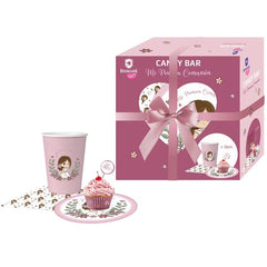 SET MESA CANDYBAR NIÑA 12 PAX PRIMERA COMUNION | POESSA BISMARK REGALO | 1 UNIDAD | 8430173330420