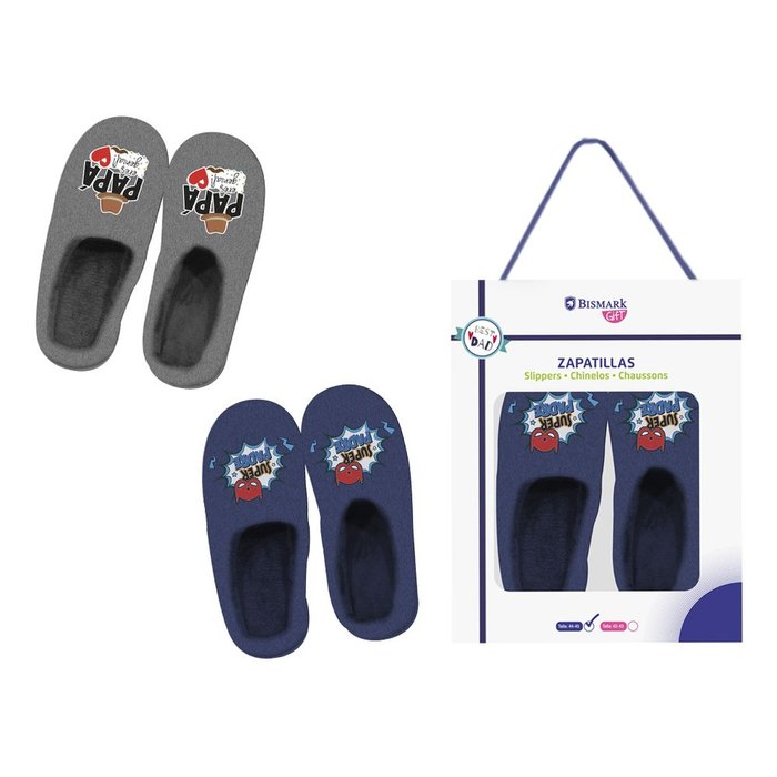 Zapatillas Papa Marca Poessa Bismark Regalo Pack 1