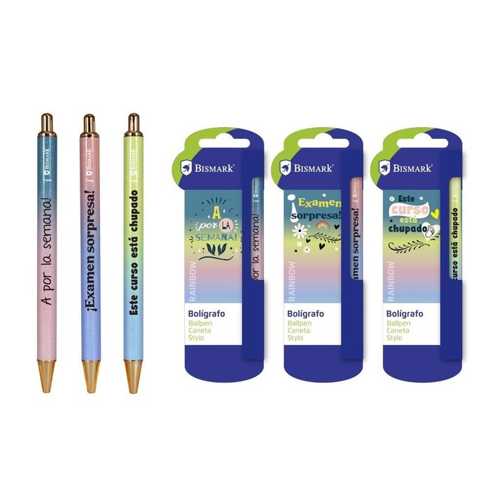 Bolígrafo Rainbow con Mensaje Poessa Bismarck Gift Imagen principal del producto