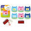 Sello Educativo con Forma Gato Marca Poessa Bismarck Kids