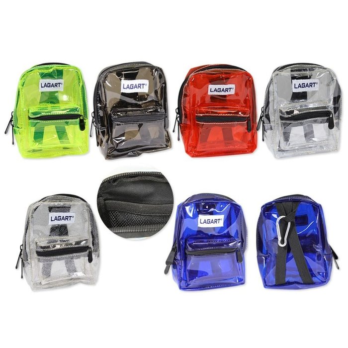 MINI MOCHILA C/ MOSQUETON METALIZADOS | LAGART Imagen principal del producto
