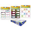 PACK 16 ETIQUETAS ADHESIVAS LIBROS FANTASIA SURTIDAS | 24 UNIDADES | (POESSA BISMARK KIDS)
