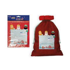 SACO REGALOS REYES MAGOS GRANDE | BISMARK NAVIDAD | 1 UNIDAD | 8430173335944