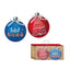 SET 2 BOLAS NAVIDAD CON TEXTO | BISMARK NAVIDAD | ENVASE 12 UDS. UNIDAD | 18430173336603