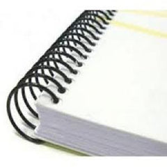 ESPIRAL METALICA 16 MM NEGRO C/100 PASO 5:1 | 100 UNIDADES | (ESSELTE, S,A,)