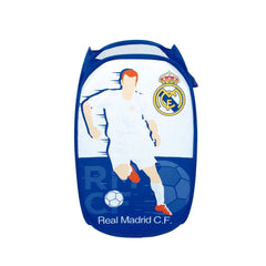 CONTENEDOR TELA RECTANGULAR ALMACENAJE REAL MADRID 36X36X58 | ARDITEX | 1 UNIDAD | 8430957137238
