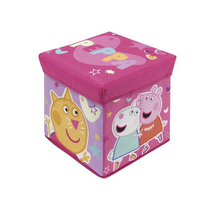Caja de Almacenaje Puf Rigida Peppa Pig Amigos ARDITEX Imagen principal del producto