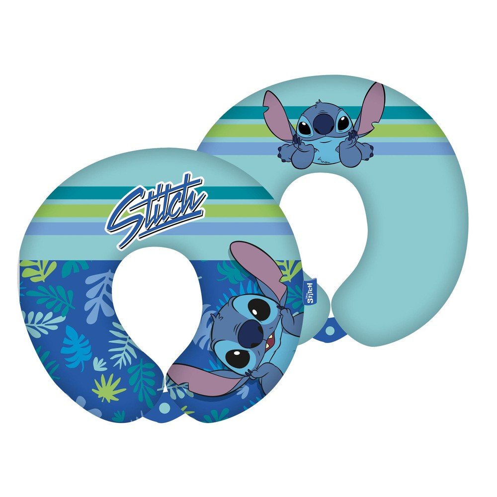 COJIN VIAJE CUELLO KIDS STITCH 28CM | ARDITEX | 1 UNIDAD | 8430957161479
