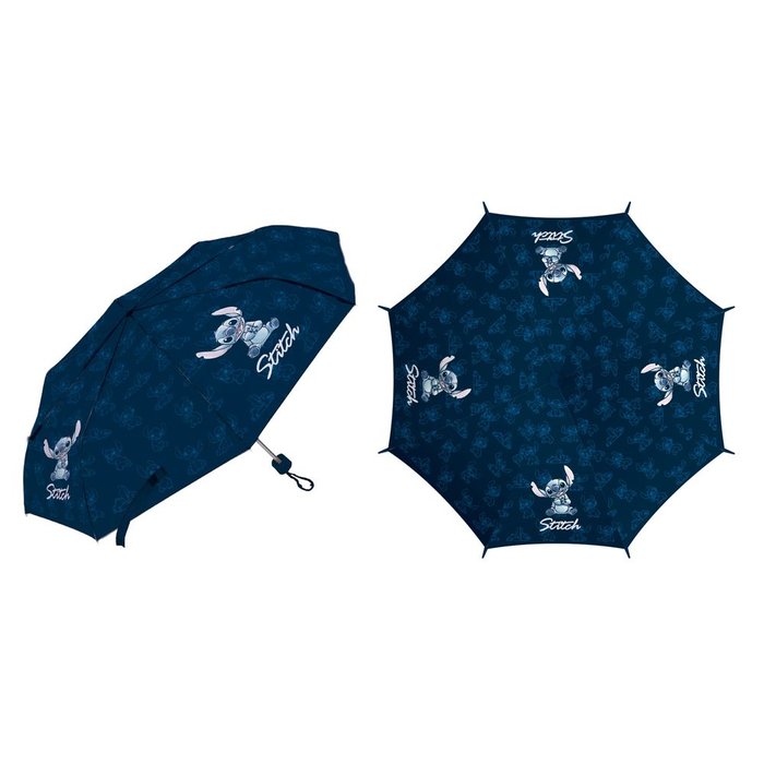 PARAGUAS PLEGABLE STITCH AZUL | ARDITEX | 1 UNIDAD | 8430957166238