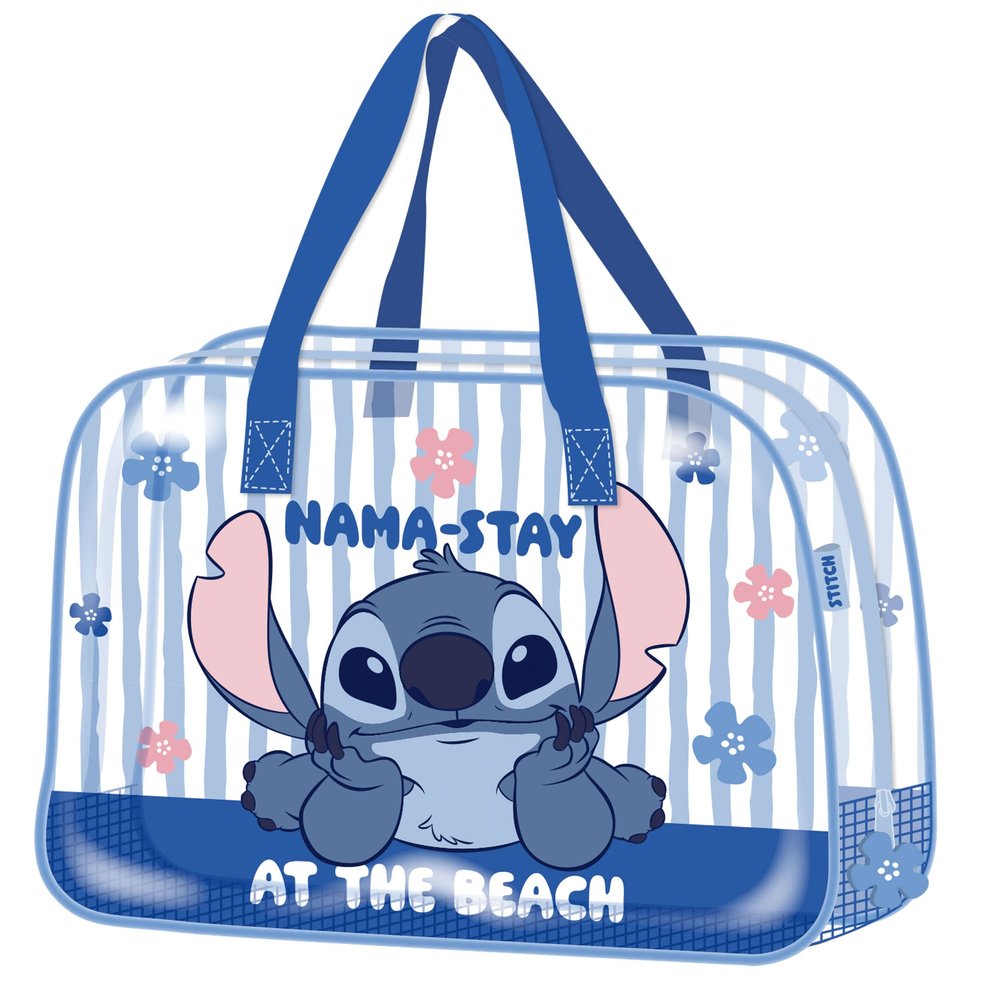 Bolsa G Playa 35x50x24cm Stitch ARDITEX Imagen principal del producto
