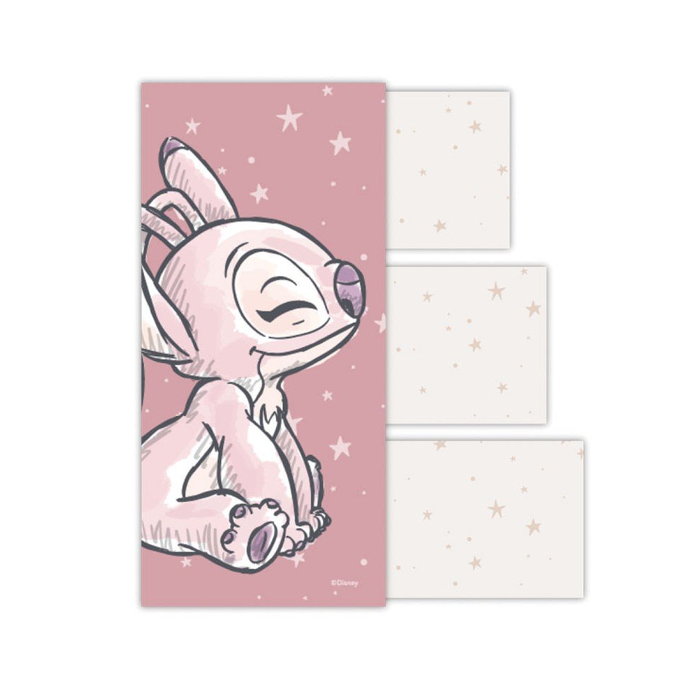 CAJITA ALMACENAJE CON CAJONES STITCH ROSA 9,5X7X15CM | ARDITEX | 1 UNIDAD | 8430957175162