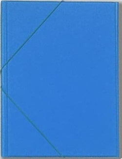 Carpeta con Gomas y Solapas Pvc Azul Iberplas