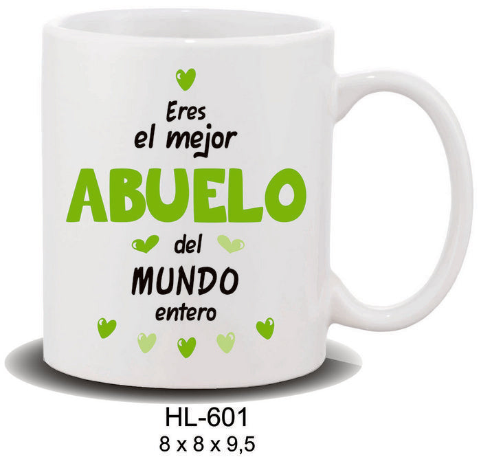 TAZA COLECCION FAMILIA ABUELO | ROYMART | 1 UNIDAD | 8431234161571 Imagen principal del producto