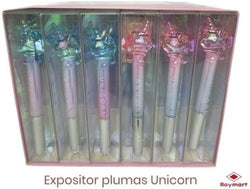 Plumas Rainbow Unicornio Roymart para escritura y manualidades Imagen principal del producto