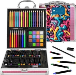 Maleta aluminio Art Studio Artist by Alex Bog con 75 piezas