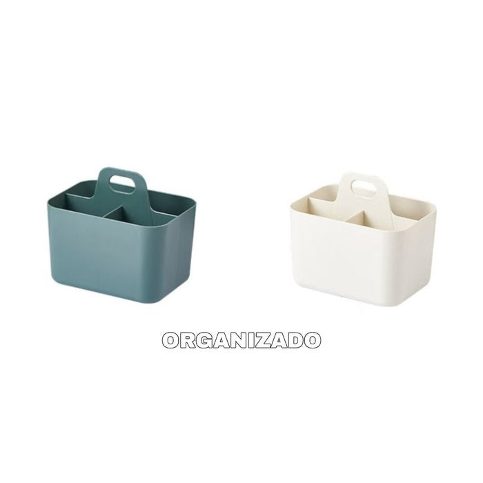 Organizador escritorio 4 compartimentos con asa Roymart Imagen principal del producto