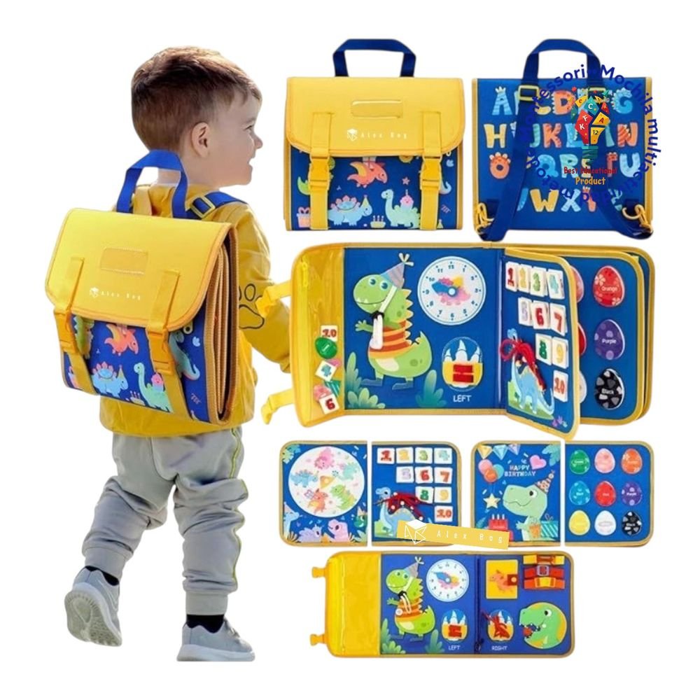 Carpeta clip Didáctica mochila Roymart