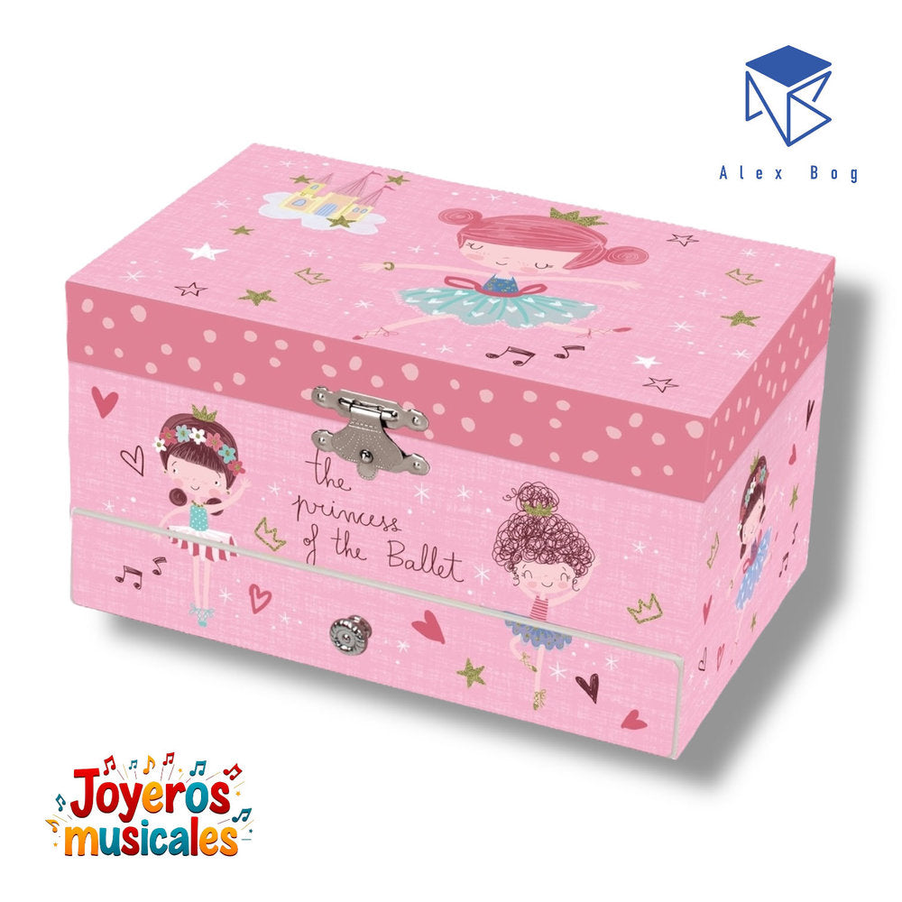 Joyero Musical Mediano Princesa ROYMART