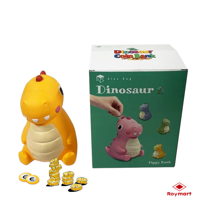 Hucha Dinosaurio Grande 4 Colores Surtidos ROYMART