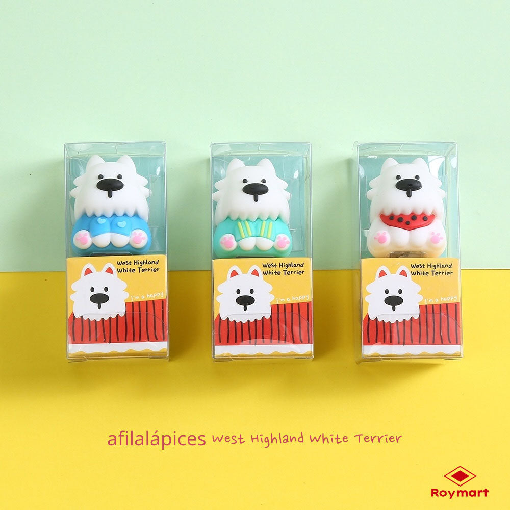 Exp.24 Afilalapiz Terrier Dog 3 Colores Roymart Imagen principal del producto