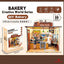 Maqueta madera 3D 50 piezas panadería con luz ROYMART