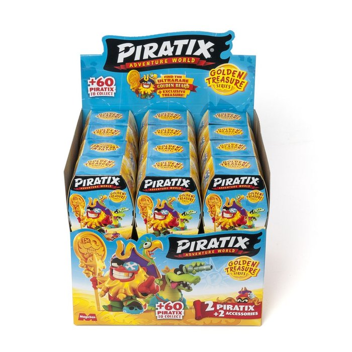 Expositor 24 Piratix Golden Treasure Two Pack PIRATIX Imagen principal del producto