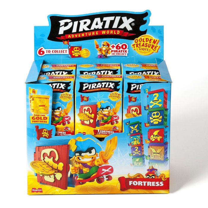 Expositor 12 Piratix Golden Treasure Fortress PIRATIX Imagen principal del producto
