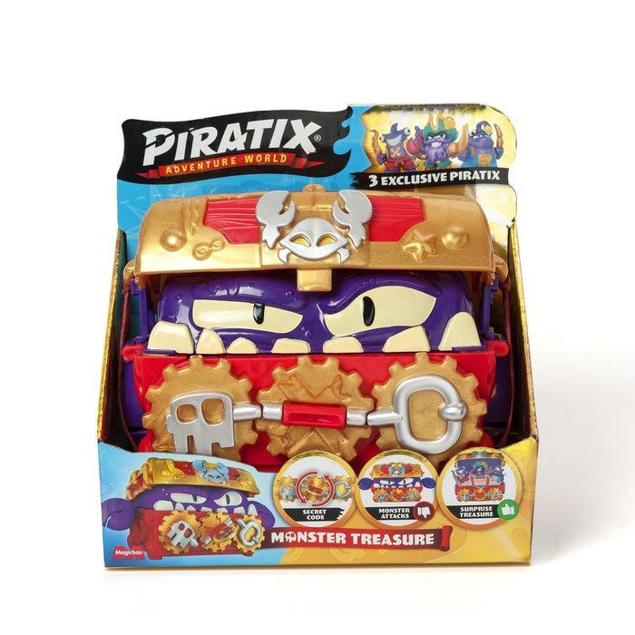 PIRATIX S - PLAYSET MONSTER TREASURE | PIRATIX | 1 UNIDAD | 8431618030394
