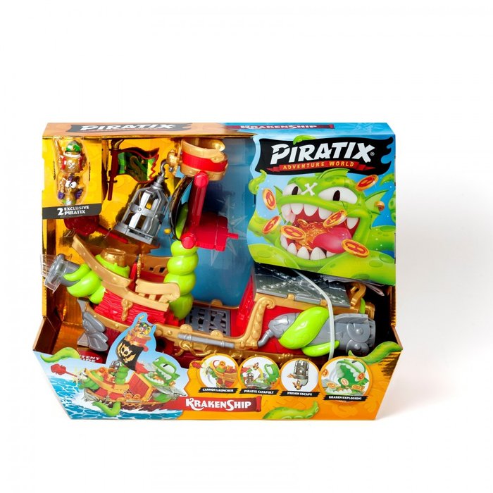 BARCO PIRATIX KRAKEN ADVENTURE WORLD | PIRATIX | 1 UNIDAD | 8431618036082 Imagen principal del producto