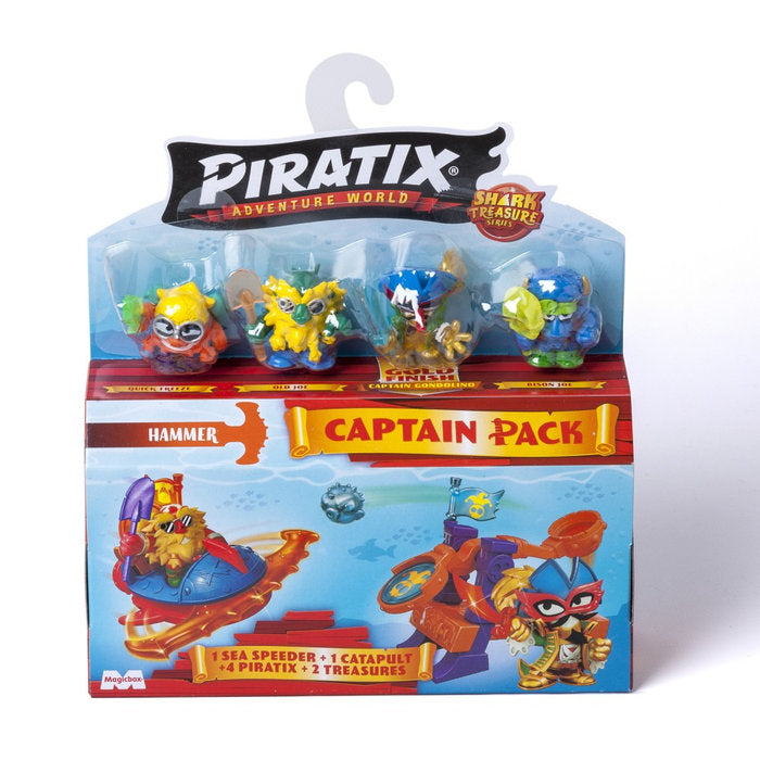 PAQUETE DE CAPITAN PIRATIX SHARK TREASURE | PIRATIX | 1 UNIDAD | 8431618037027 Imagen principal del producto
