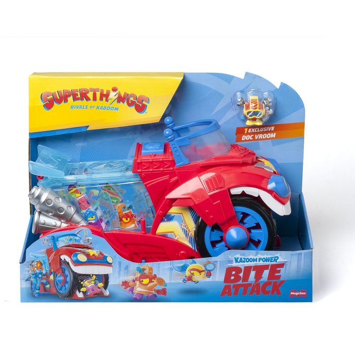 Superthings S Playset Bite Attack Juguete de acción