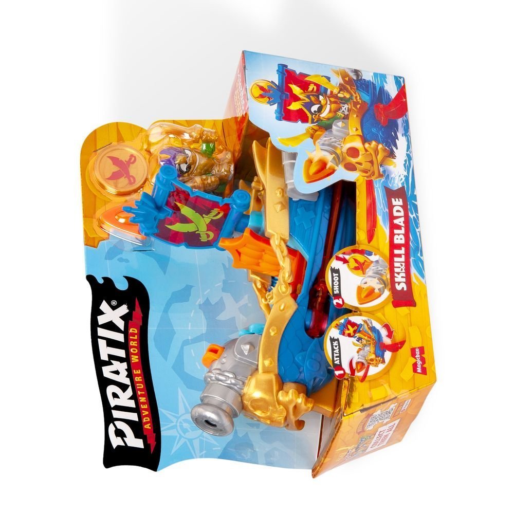 Pirate Ship Piratix Skull Blade Pack de 1 juguete de plástico
