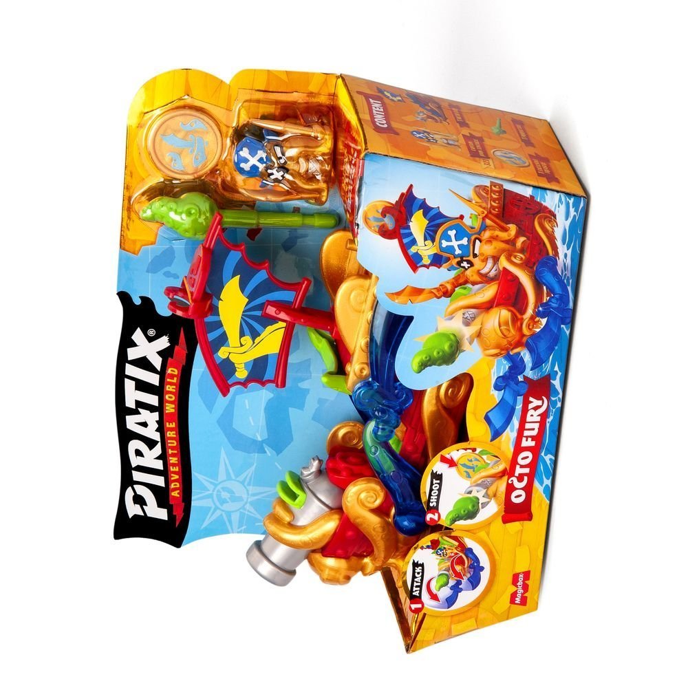 Pirate Ship Piratix Octo Fury Marca PIRATIX Juguete de plástico