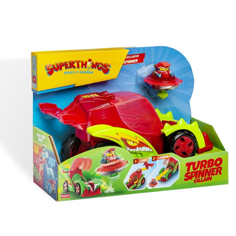 Turbo Spinner Villain Superthings Kazoom Power Marca Superthings Imagen principal del producto