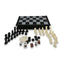 Juego de Mesa 3 en 1 Ajedrez Damas Backgammon Magnético Aquamarine Games