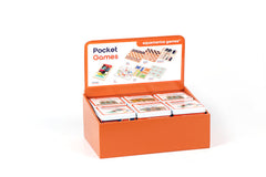 EXPOSITOR 12 POCKET GAMES SURTIDOS | AQUAMARINE GAMES | 1 UNIDAD | 8432026202373