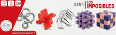JUEGO LOS IMPOSIBLES 5 EN 1 | AQUAMARINE GAMES | 1 UNIDAD | 8432026202434