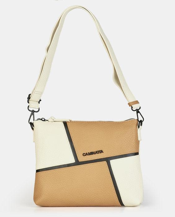 BOLSO BANDOLERA PLANO GRANDE TANGO CAMEL 26 X 21 CM | CAMINATTA | 1 UNIDAD | 8432077122057 Imagen principal del producto