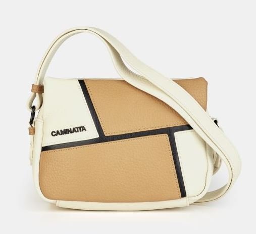 BOLSO BANDOLERA REDONDO PEQUEÑO TANGO CAMEL | CAMINATTA | 1 UNIDAD | 8432077122071