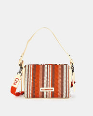 BOLSO BANDOLERA CON ASA HOMBRO CUMBIA CUERO 25 X 18 CM | CAMINATTA | 1 UNIDAD | 8432077123245