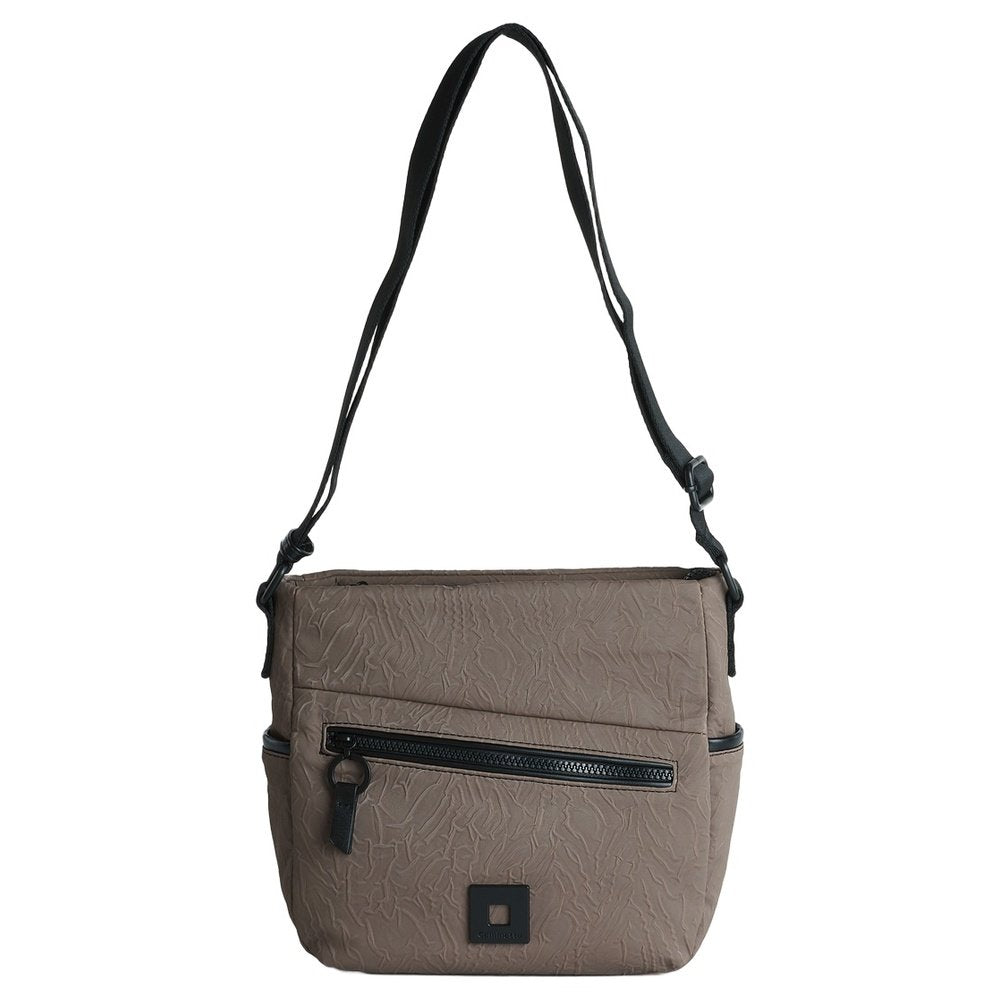 BOLSO BANDOLERA SALINAS TAUPE 22X23X8 | CAMINATTA | 1 UNIDAD | 8432077123498